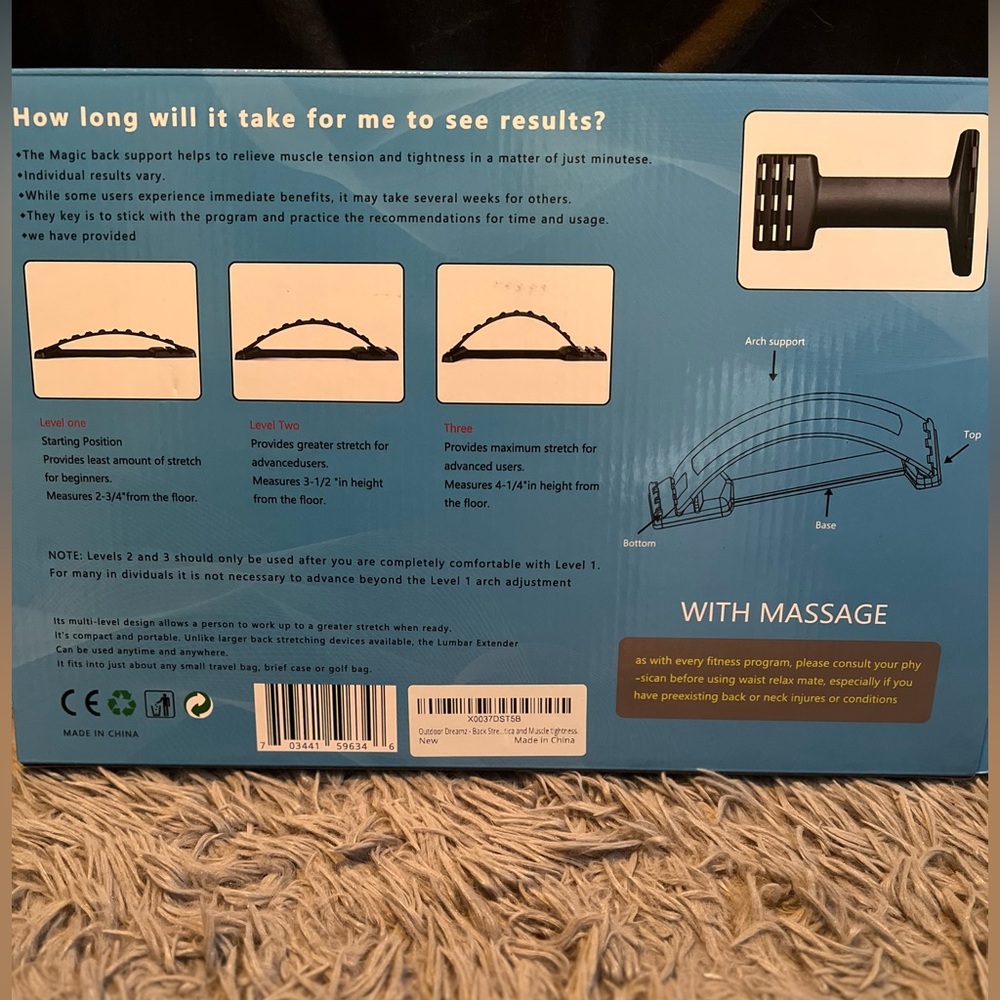 Multi-level Back Stretching Device-NWT - Picture 3 of 3